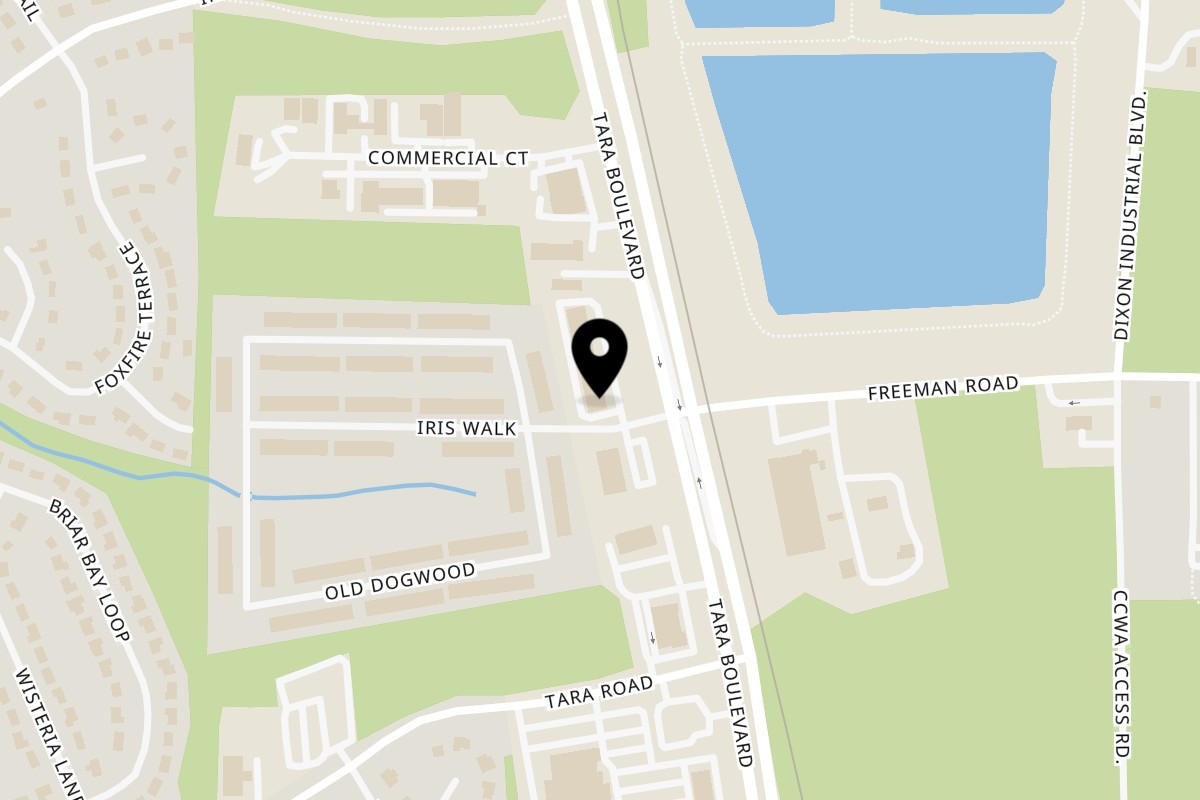 Map showing the location of Moreau's Famous Macaroni Jonesboro on 10237 Tara Blvd in Jonesboro